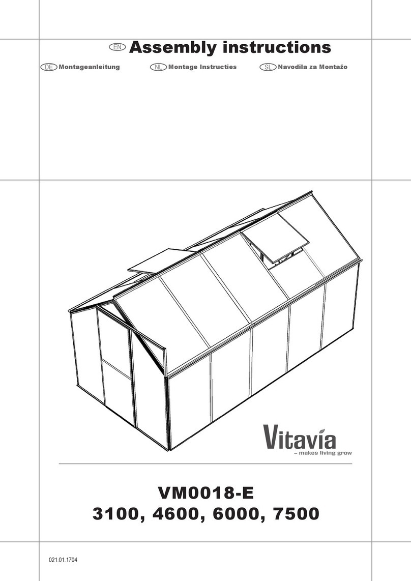 Vitavia VM0018-E 3100 Assembly instructions Vitavia VM0018-E 3100 Assembly instructions