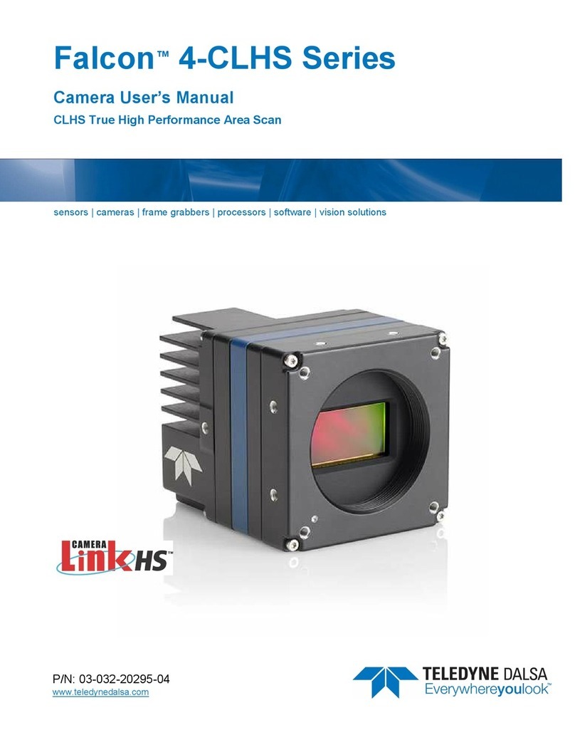 Dalsa Falcon 4-CLHS Series user manual Dalsa Falcon 4-CLHS Series user manual