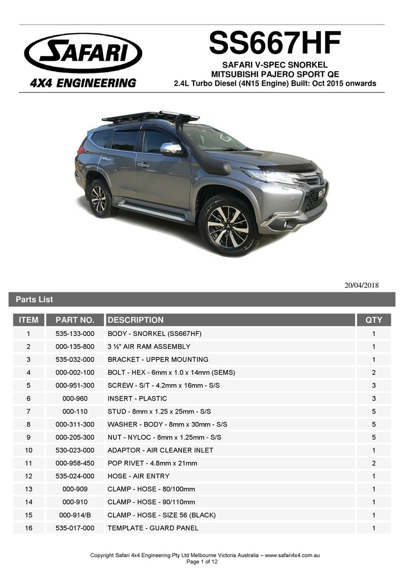 SAFARI SS667HF manual