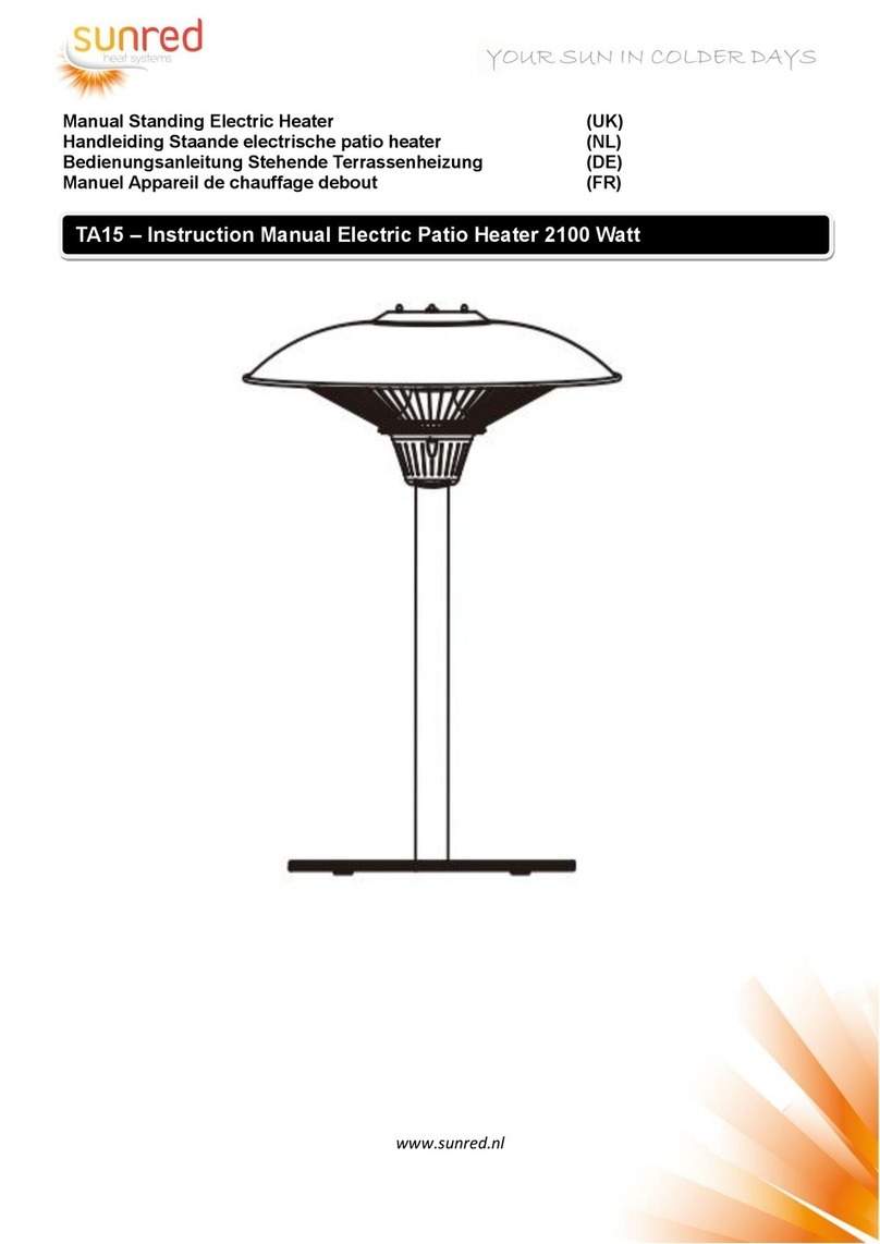 Sunred TA15 User manual