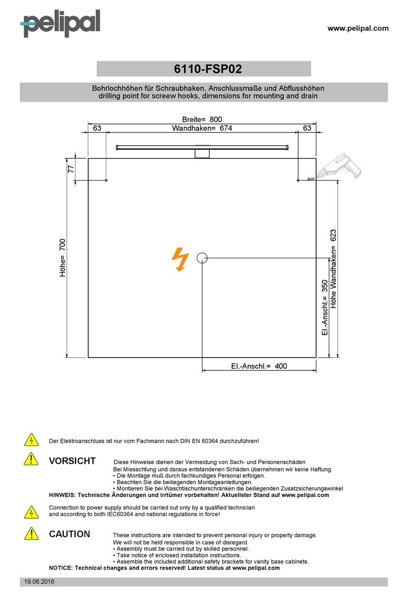 pelipal 6110-FSP02 User manual