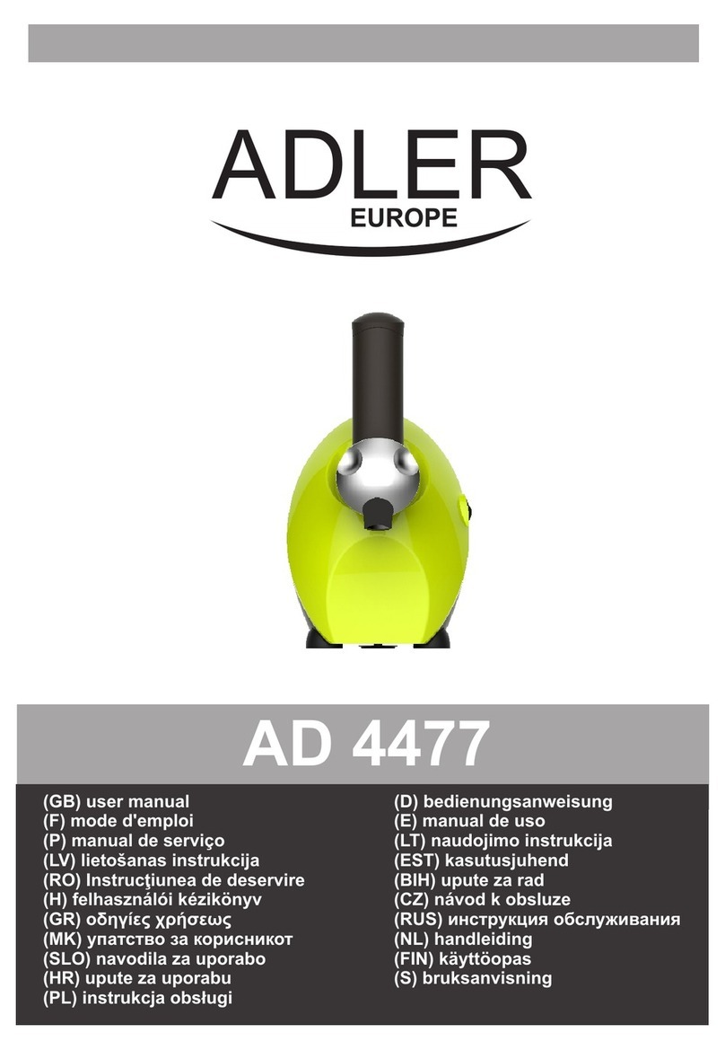 Adler Europe AD 4477 User manual