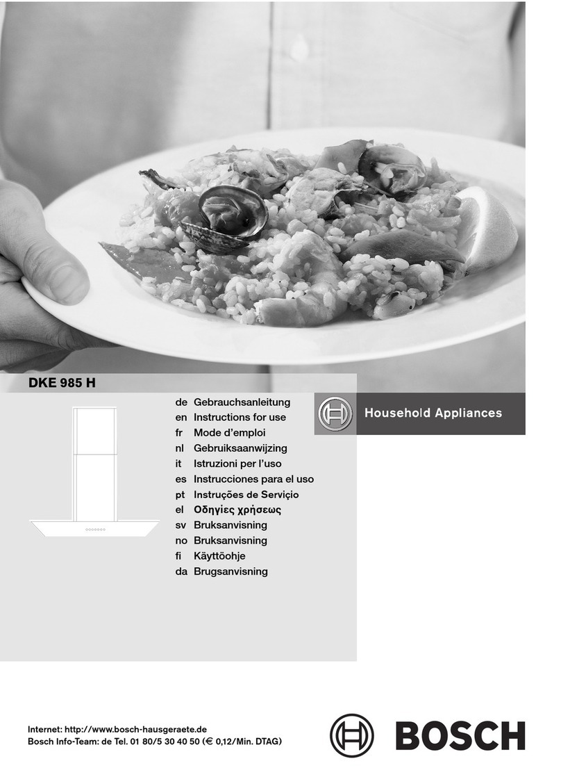 Bosch DKE 985 H User manual