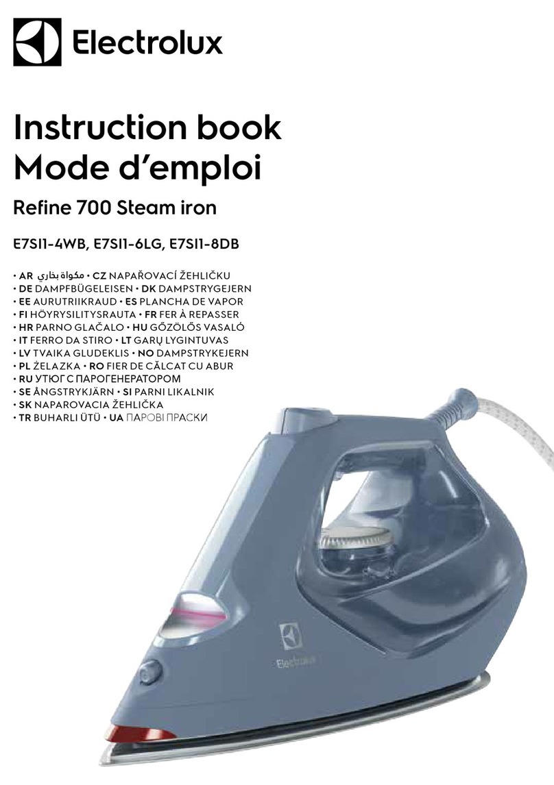 Electrolux Refine 700 User manual
