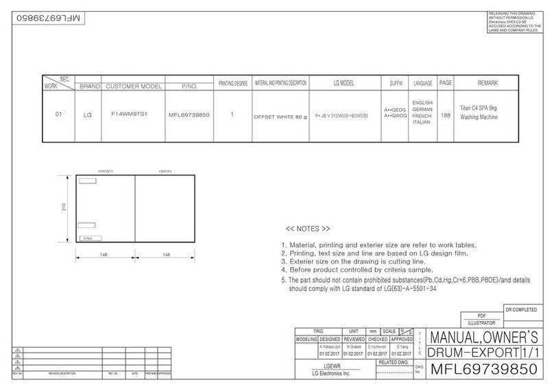 LG F 4 J6 V Series User manual