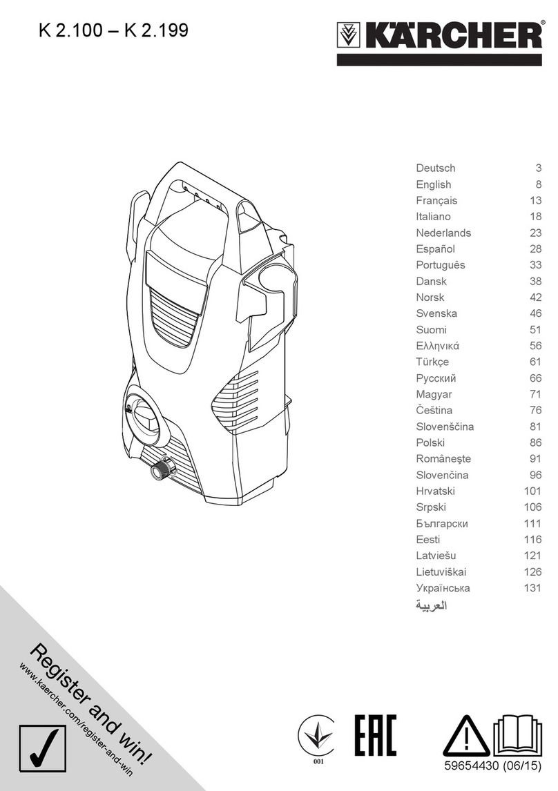 Kärcher K 2.199 User manual