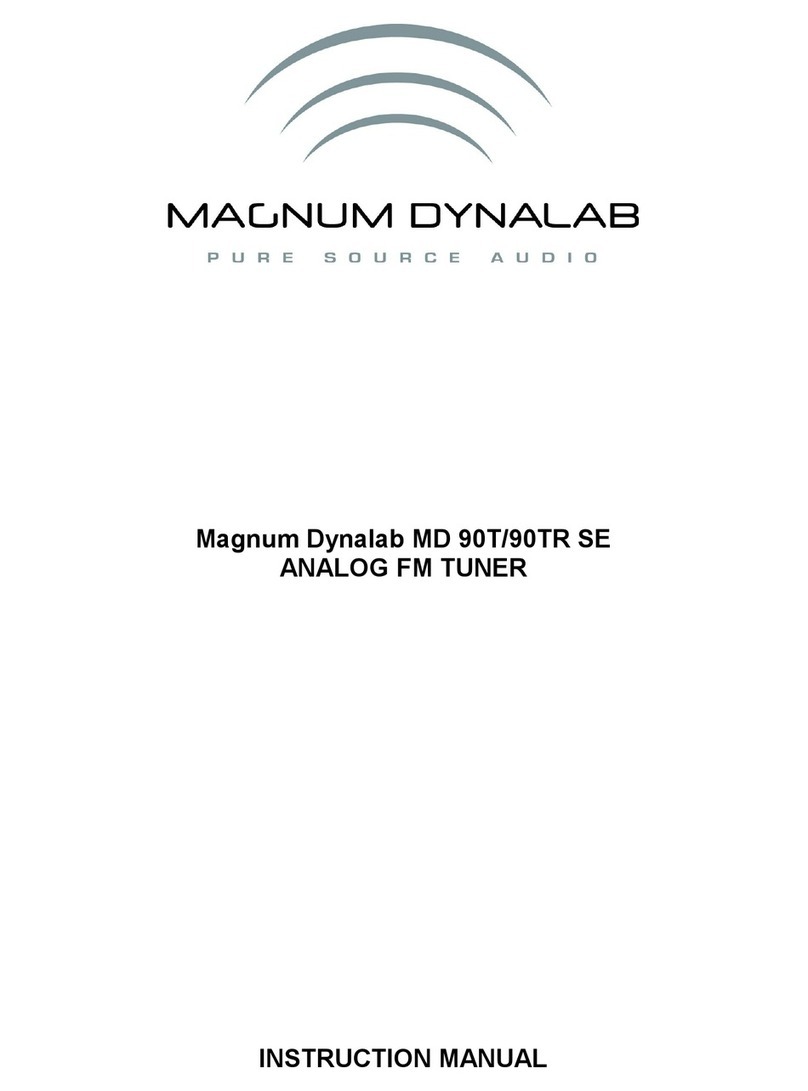 Magnum MD 90T SE User manual