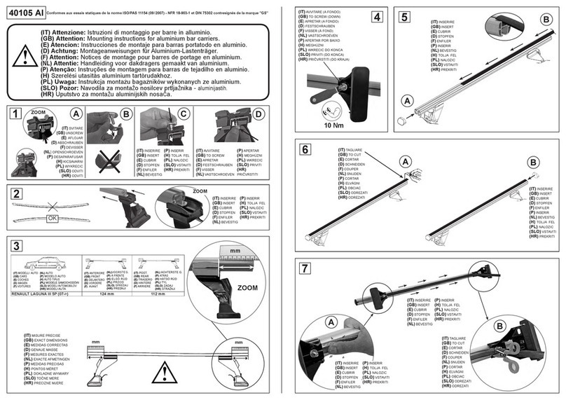 Camcar 40105 Mounting instructions Camcar 40105 Mounting instructions