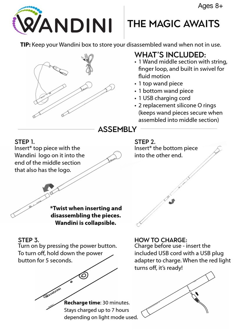 Fun in Motion Toys Wandini quick start guide