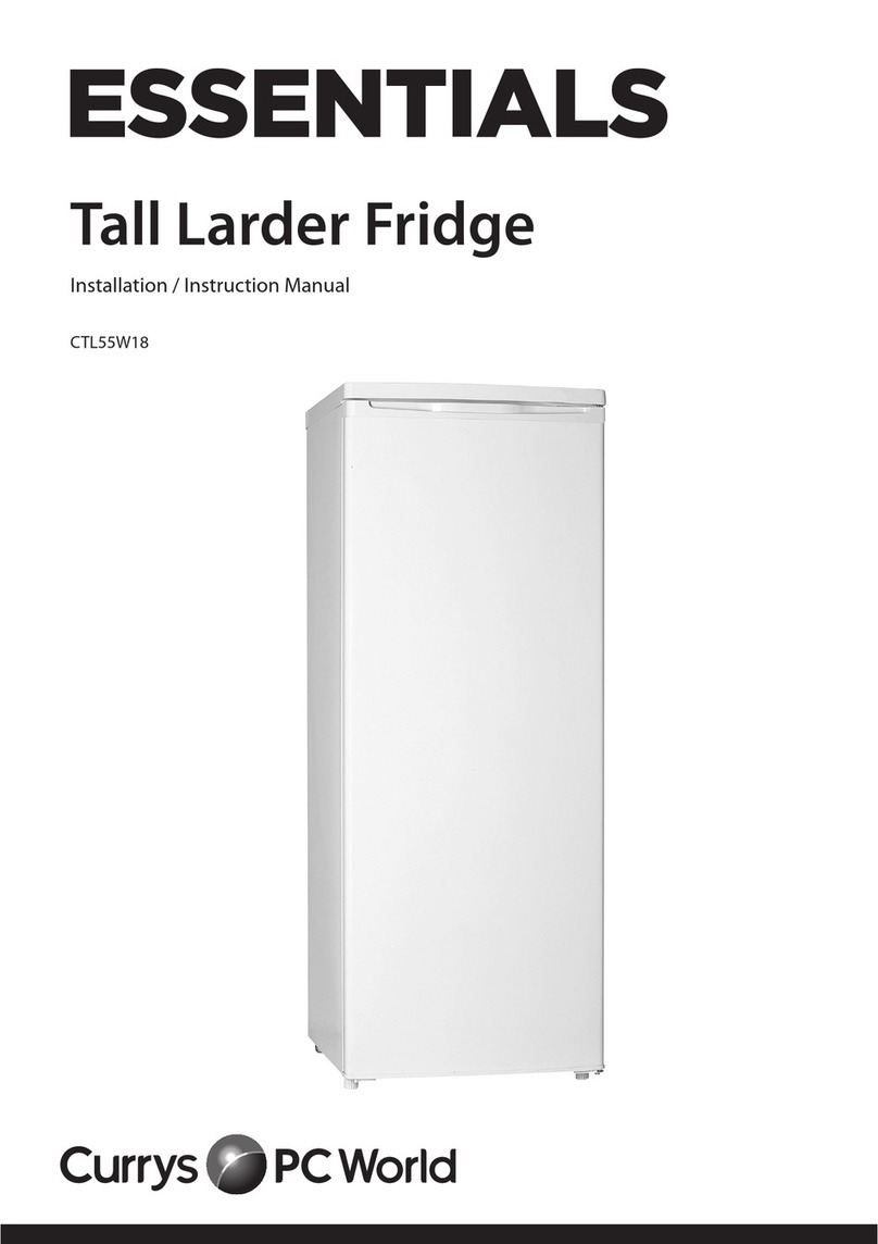 Currys Essentials CTL55W18 Installation instructions manual