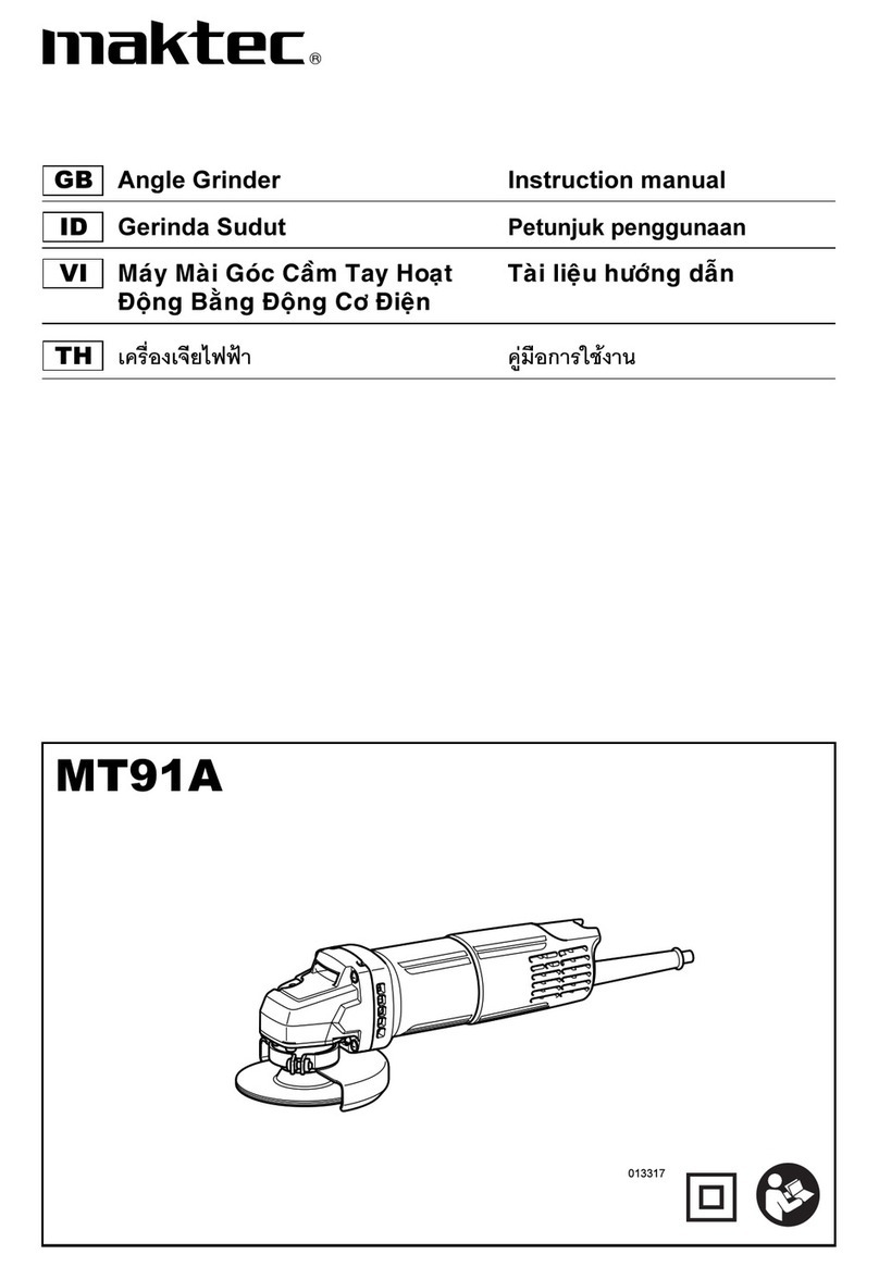 Maktec MT91A User manual