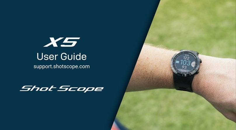 Shot-Scope X5 user guide