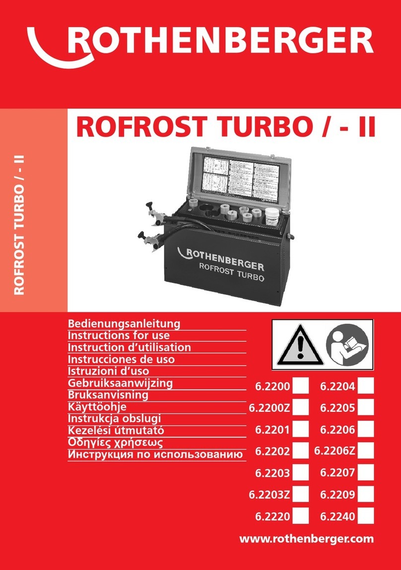 Rothenberger 6.2200 Instructions for use