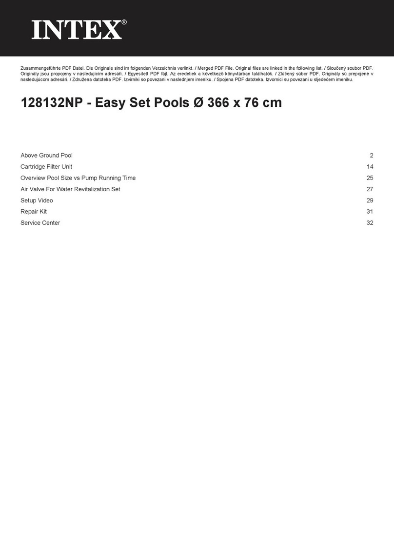 Intex EASY SET 128132NP User manual