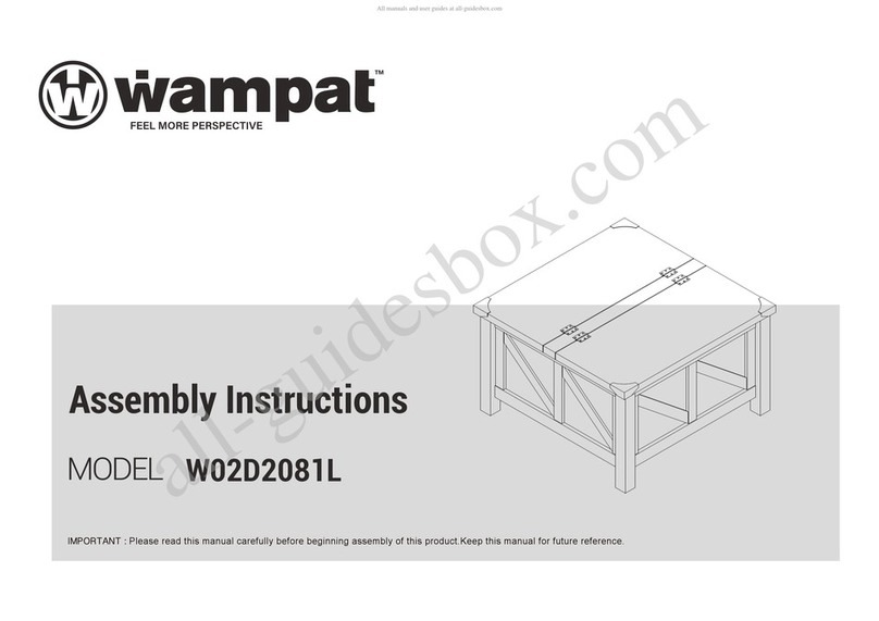 Wampat W02D2081L Assembly instructions