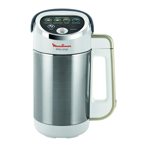 Moulinex Easy Soup LM841B10 User manual
