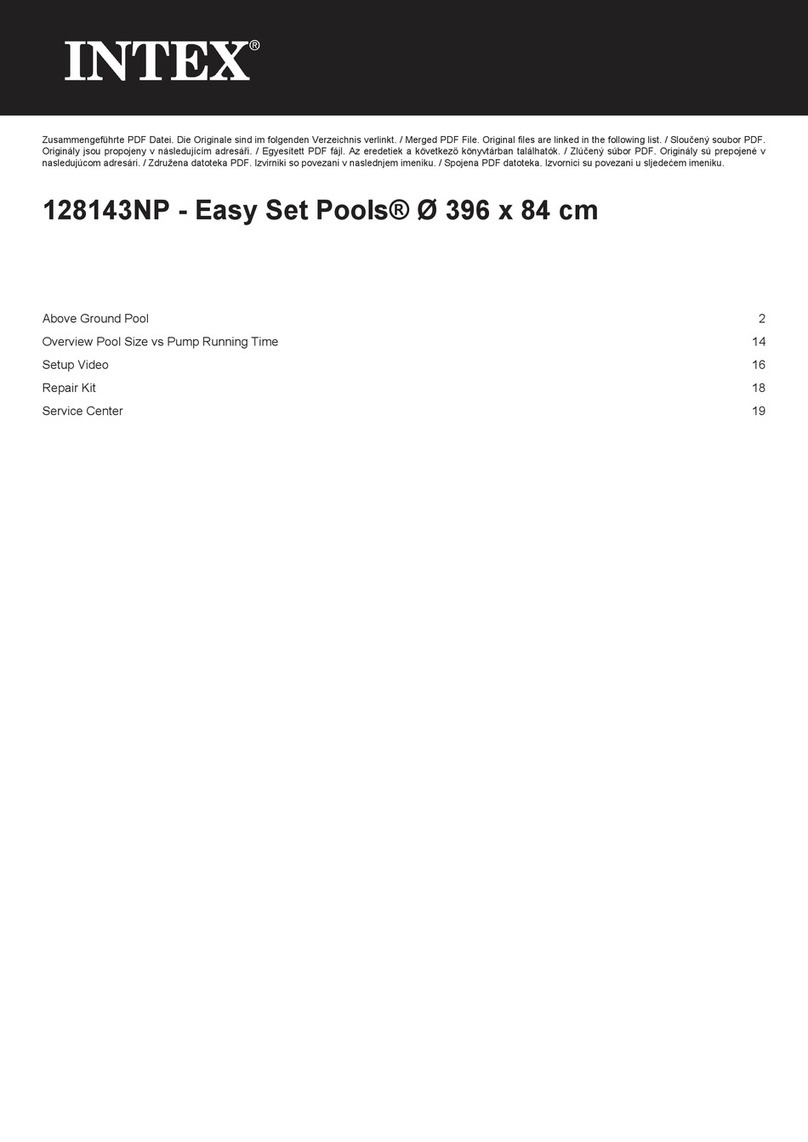 Intex EASY SET 128143NP User manual