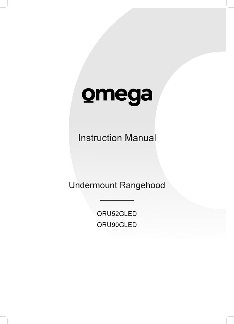 Omega ORU52GLED User manual