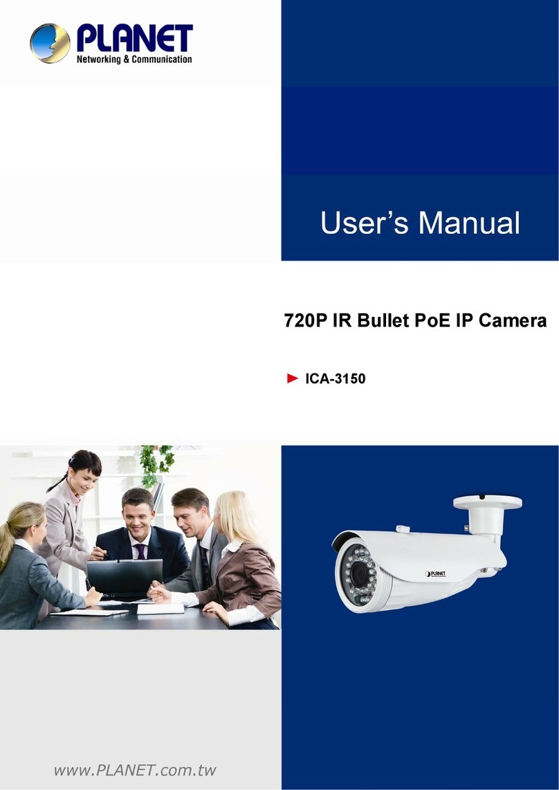 Planet Networking & Communication ICA-3150 User manual Planet Networking & Communication ICA-3150 User manual