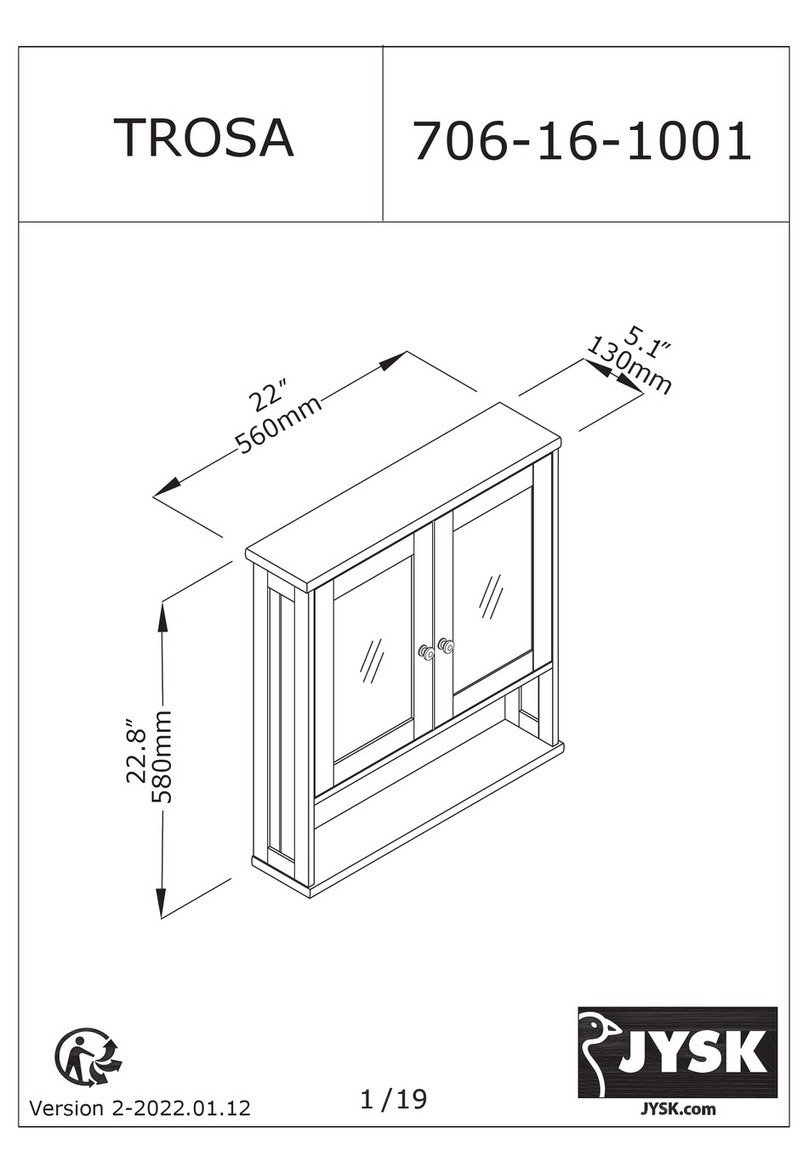 Jysk TROSA 706-16-1001 User manual Jysk TROSA 706-16-1001 User manual