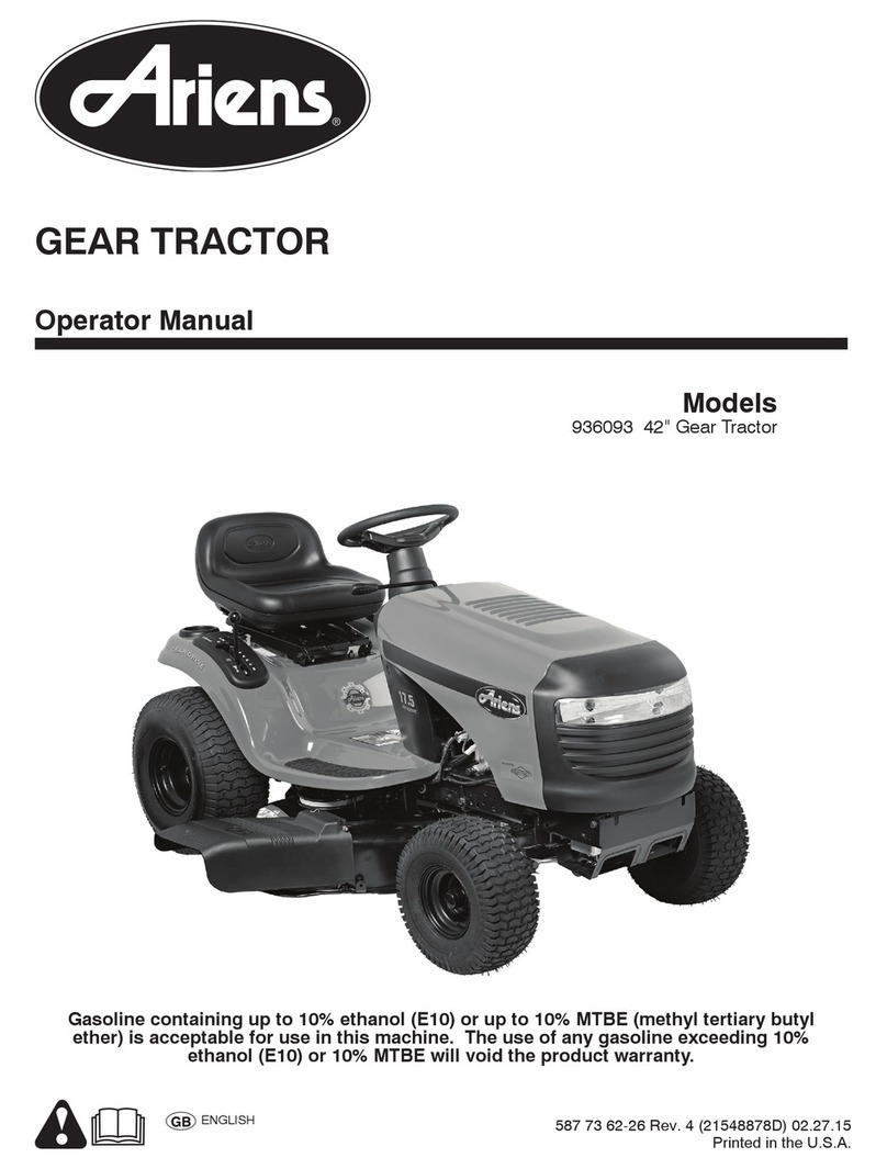 Ariens 936093 Operator's manual