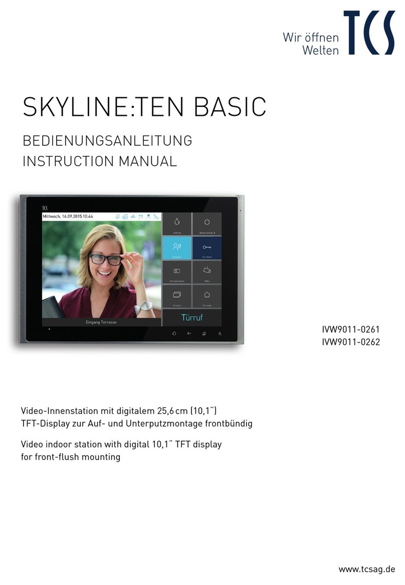 TCS IVW9011-0261 User manual