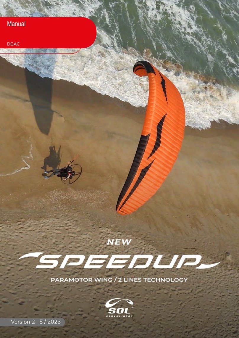 SOL paragliders SPEEDUP manual SOL paragliders SPEEDUP manual