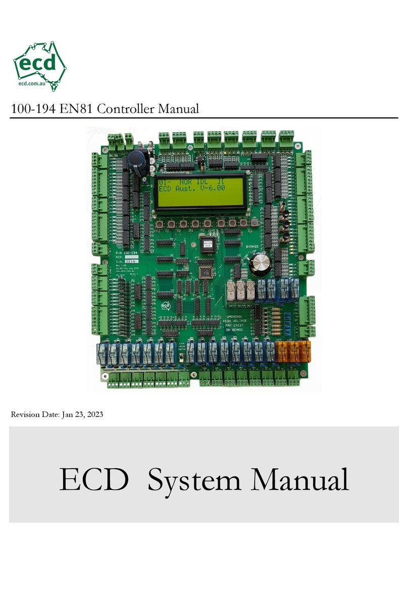 ECD 100-194 EN81 manual