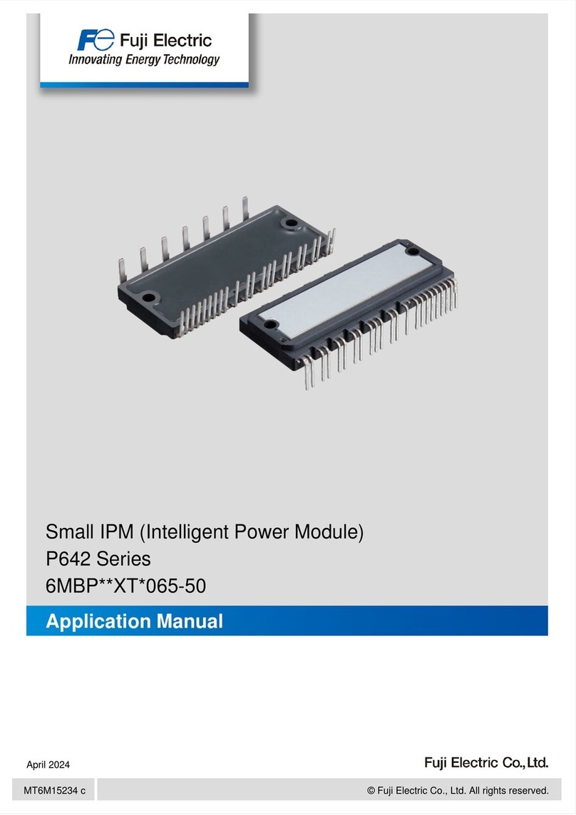 Fuji Electric P642 Series Applications manual Fuji Electric P642 Series Applications manual