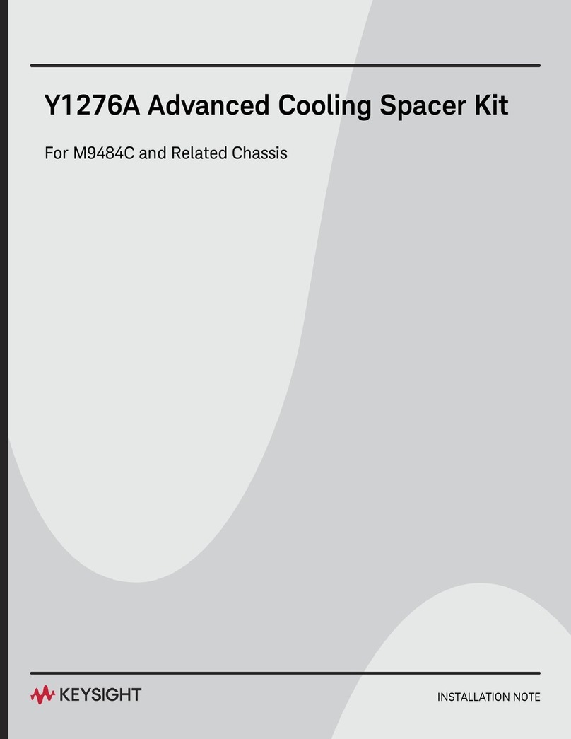 Keysight Y1276A Quick start guide
