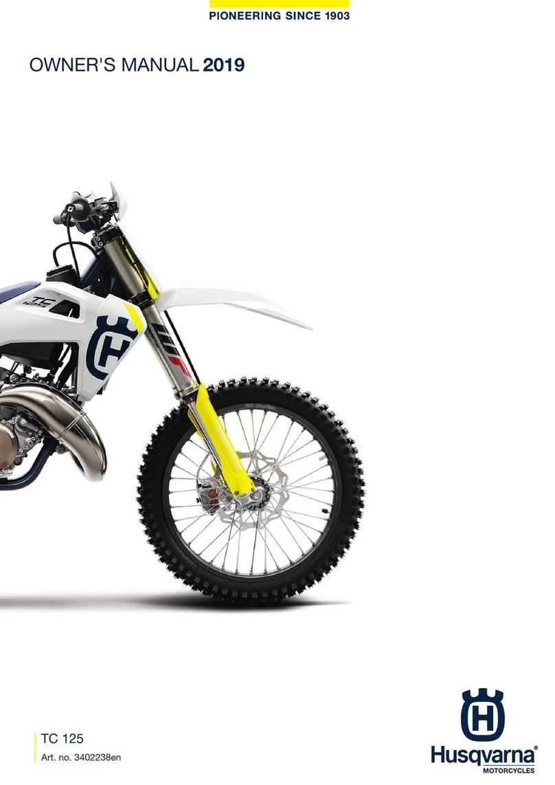 Husqvarna TC 125 2019 User manual