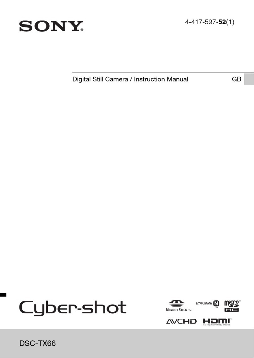 Sony DSC-TX66 User manual
