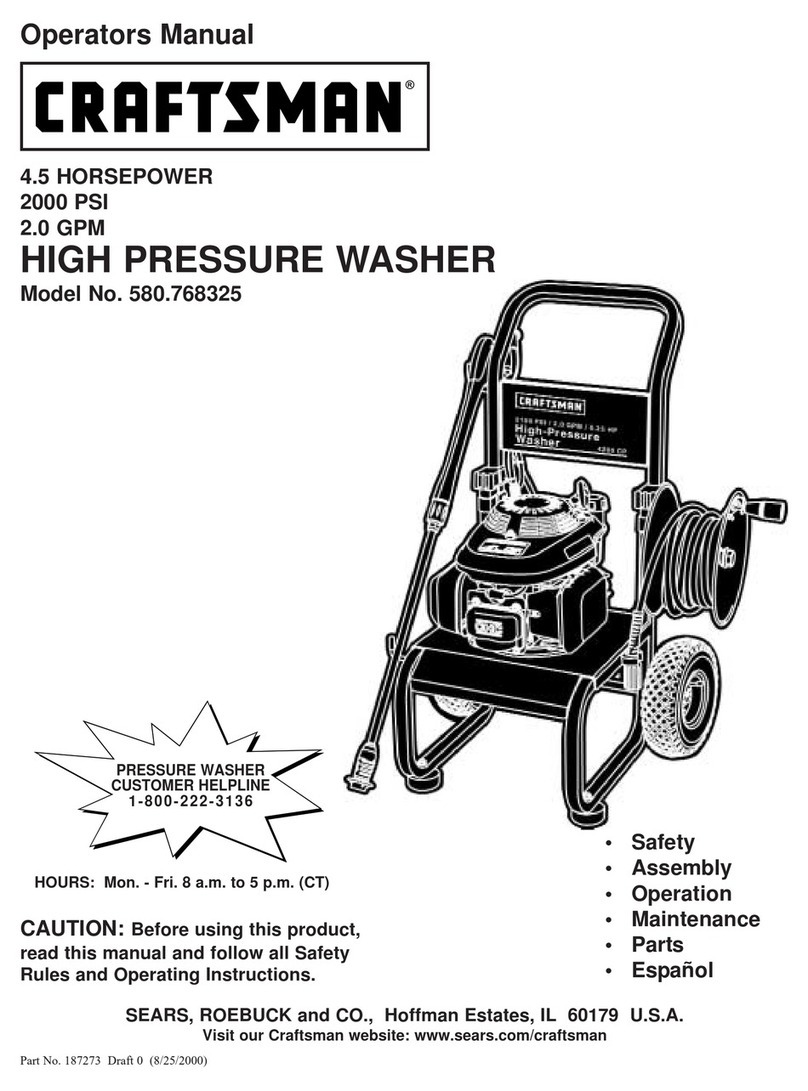 Craftsman 580.768325 Operators User manual