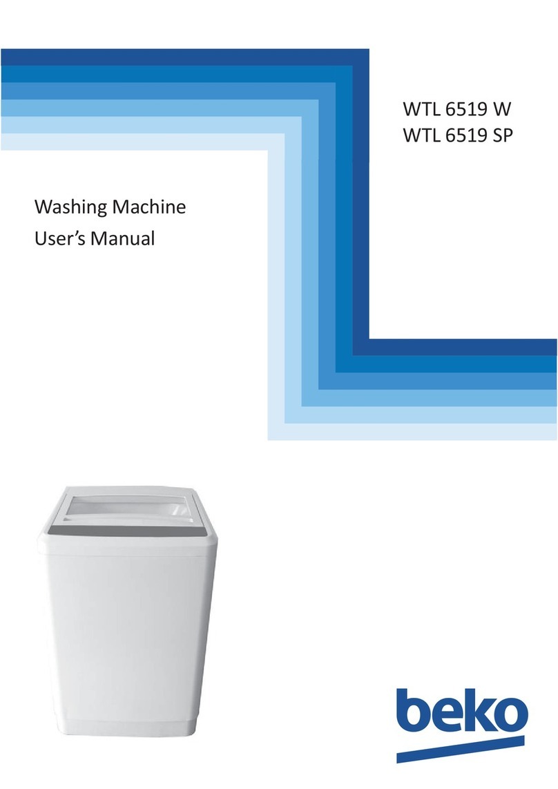 Beko WTL 6519 W User manual