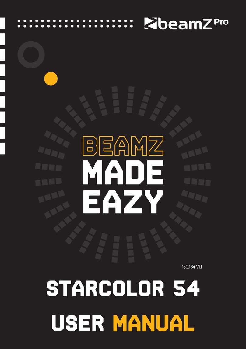 Beamz Pro Starcolor 54 user manual