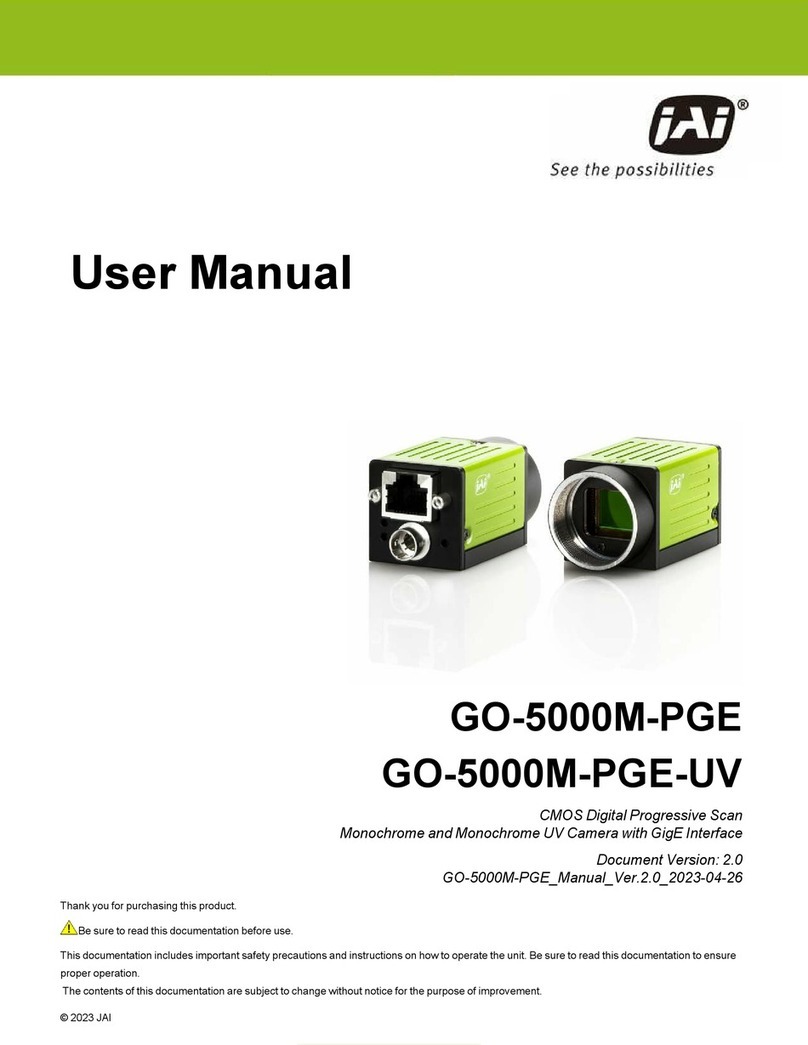 JAI GO-5000M-PGE User manual