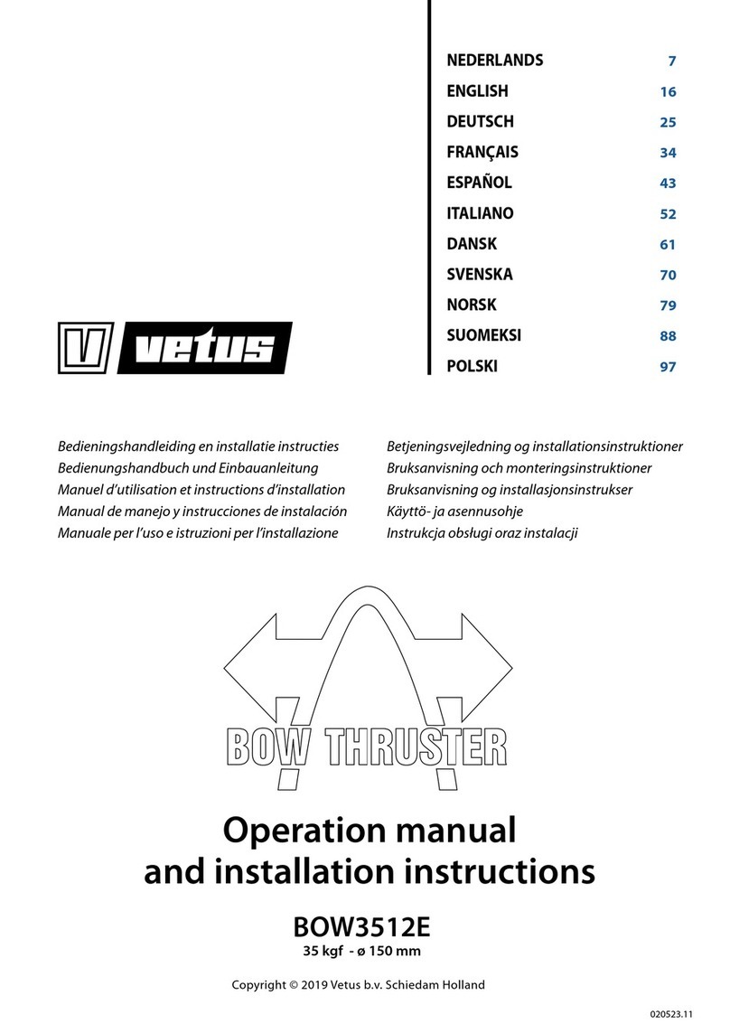 Ventus BOW3512E Operation manual and installation instructions