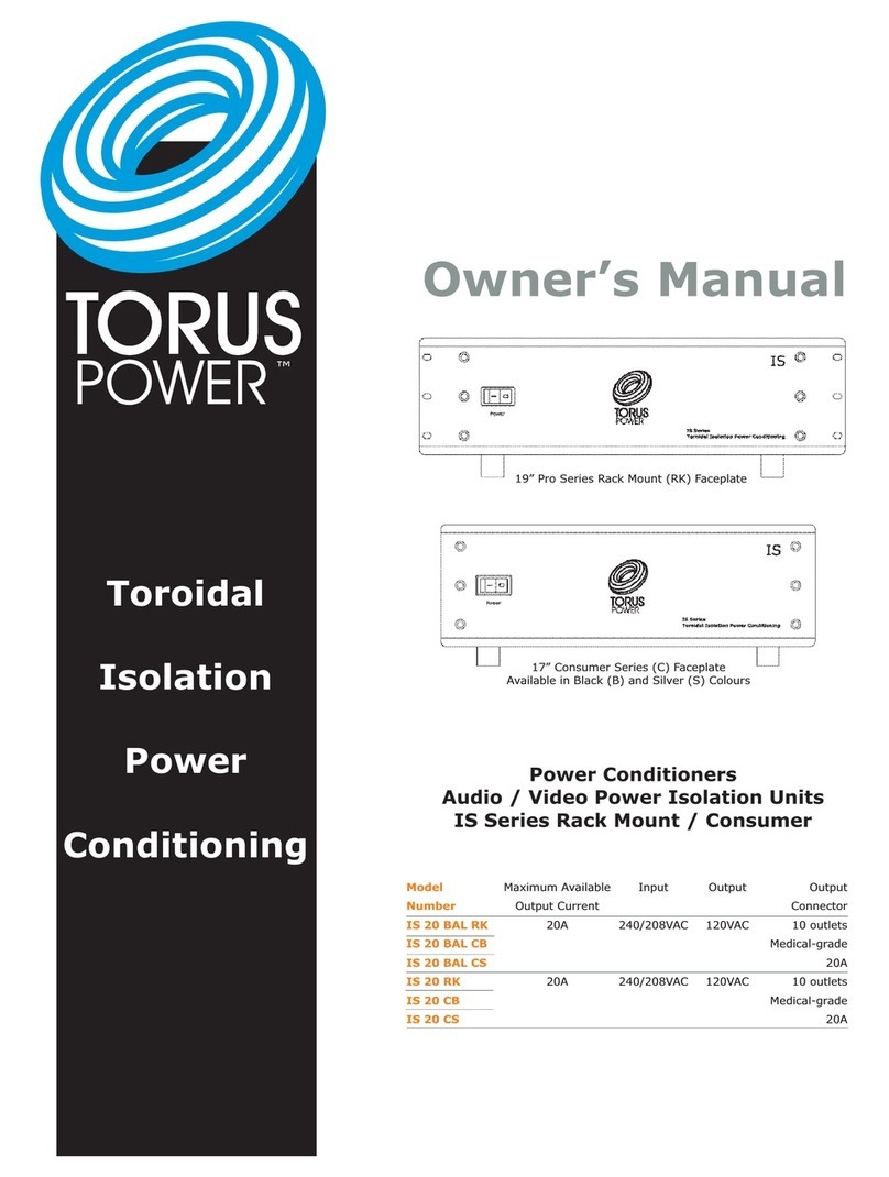 Torus Power IS Series User manual