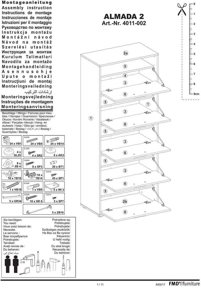 FMD Furniture ALMADA 2 4011-002 Assembly instruction FMD Furniture ALMADA 2 4011-002 Assembly instruction