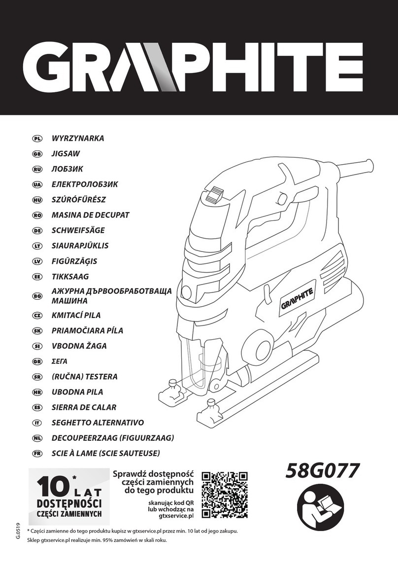 Graphite 58G077 User manual