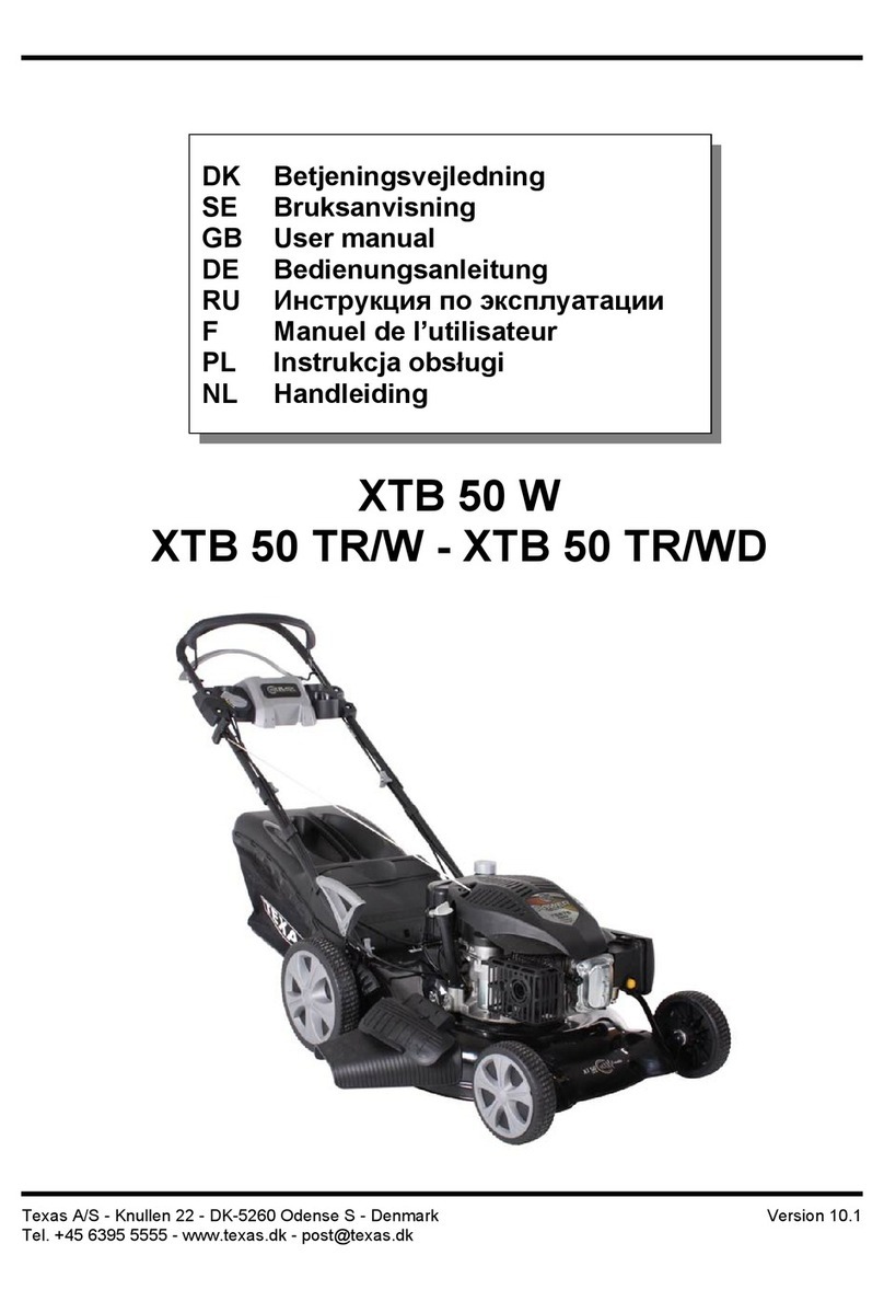 Texas XTB 50 W User manual