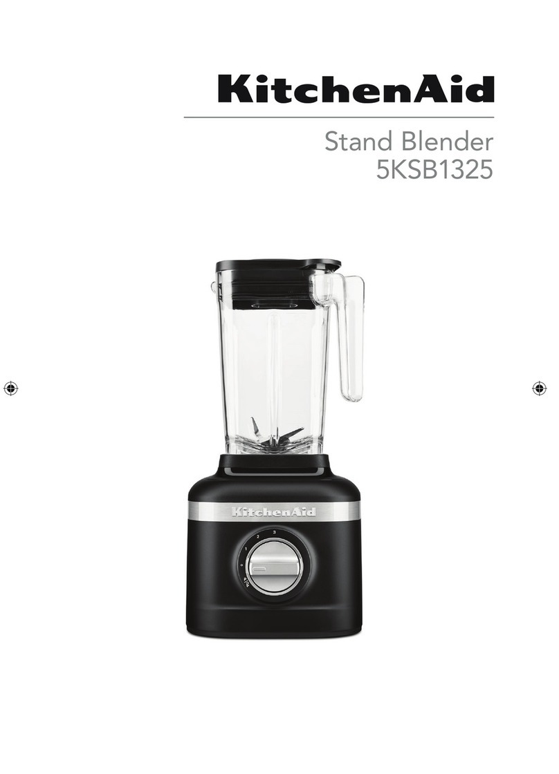 KitchenAid 5KSB1325 User manual