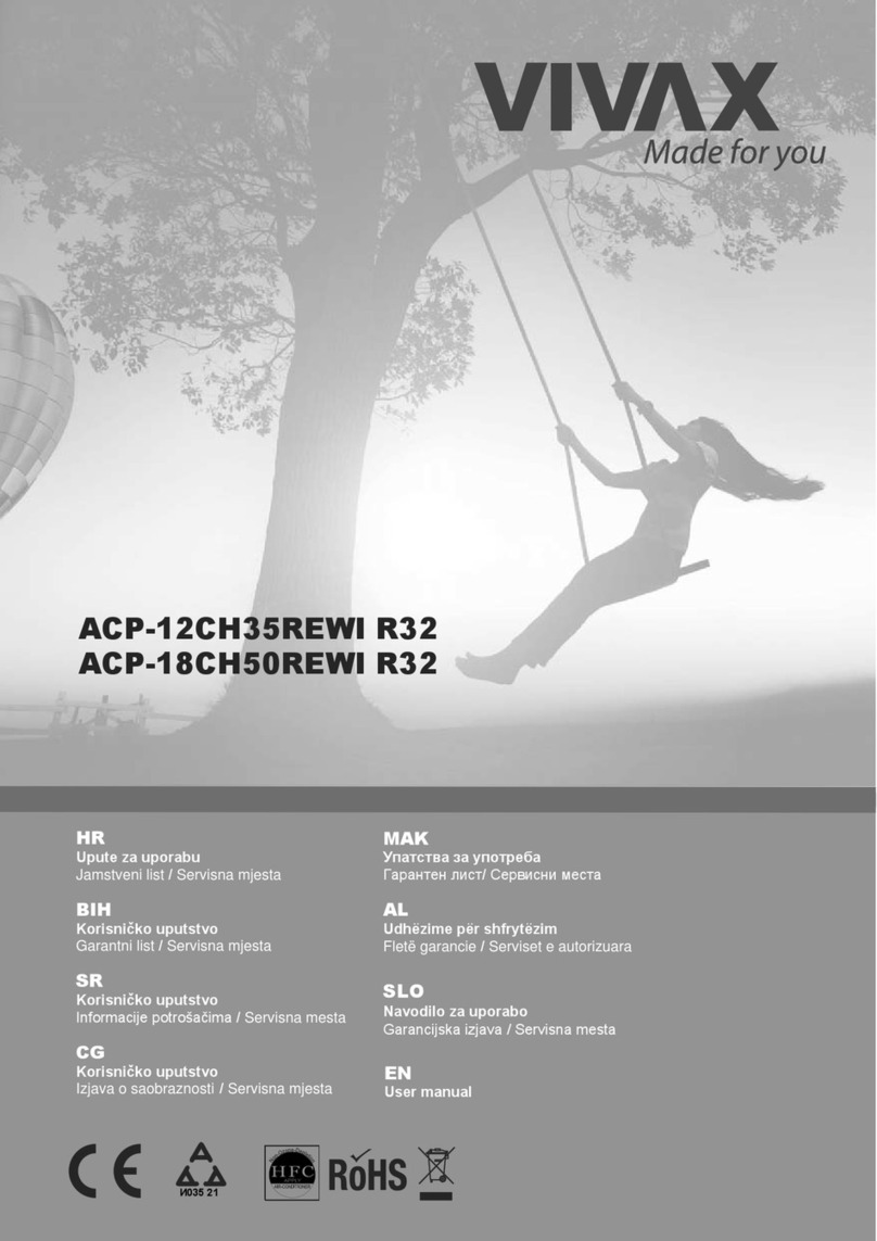 Vivax ACP-12CH35REWI R32 User manual