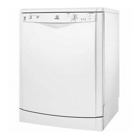 Indesit DFG 050 operating instructions