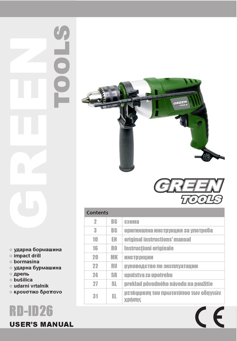 Green Tools RD-ID26 user manual