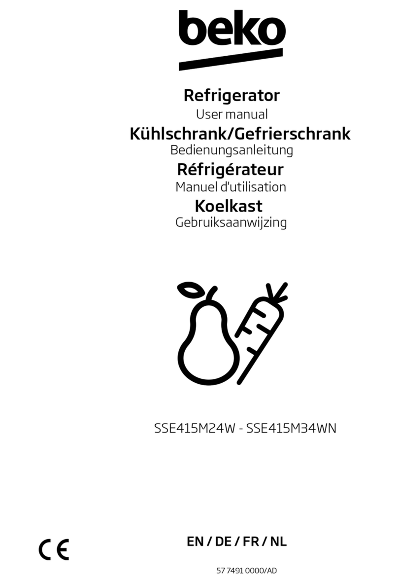 Beko SSE415M24W User manual