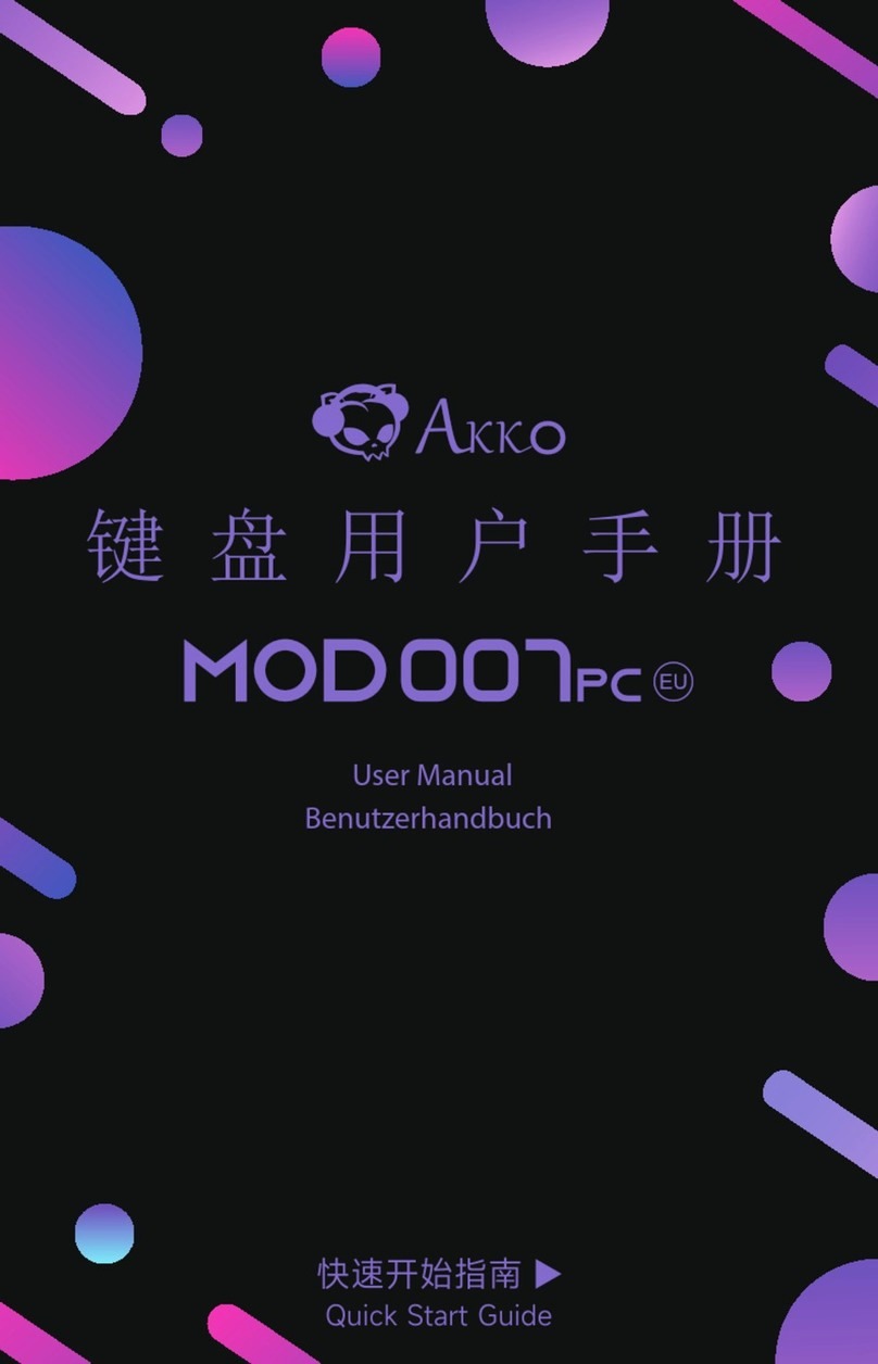 Akko MOD007 PC user manual