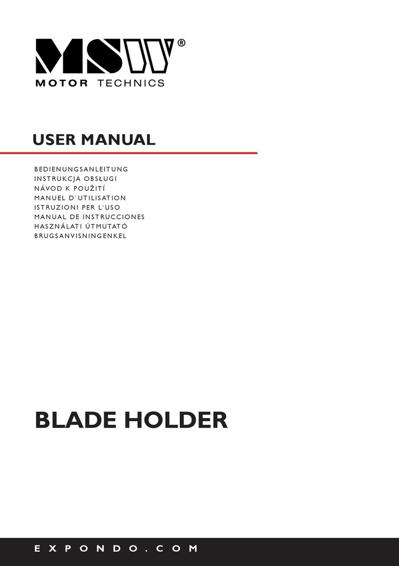 MSW MSW-BHACC-1 user manual