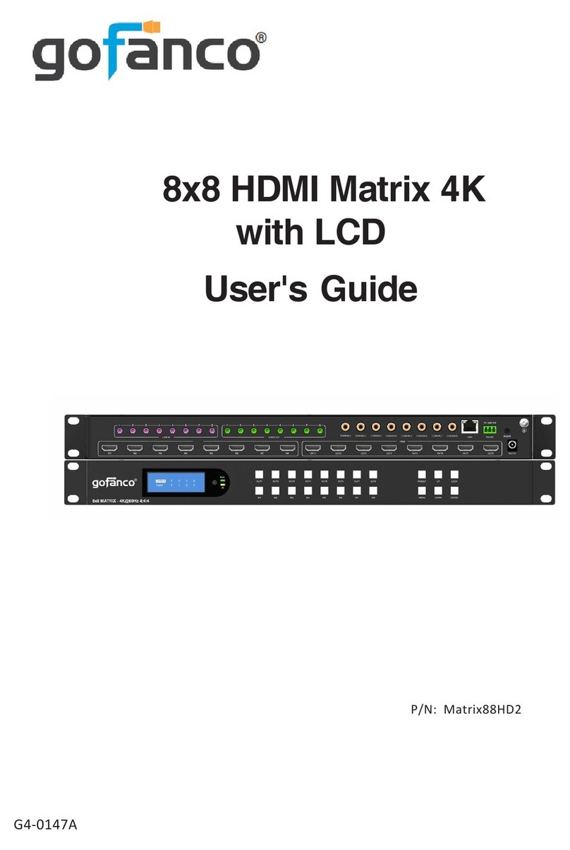 gofanco Matrix88HD2 user guide