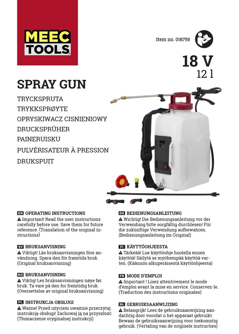 Meec tools 018759 operating instructions